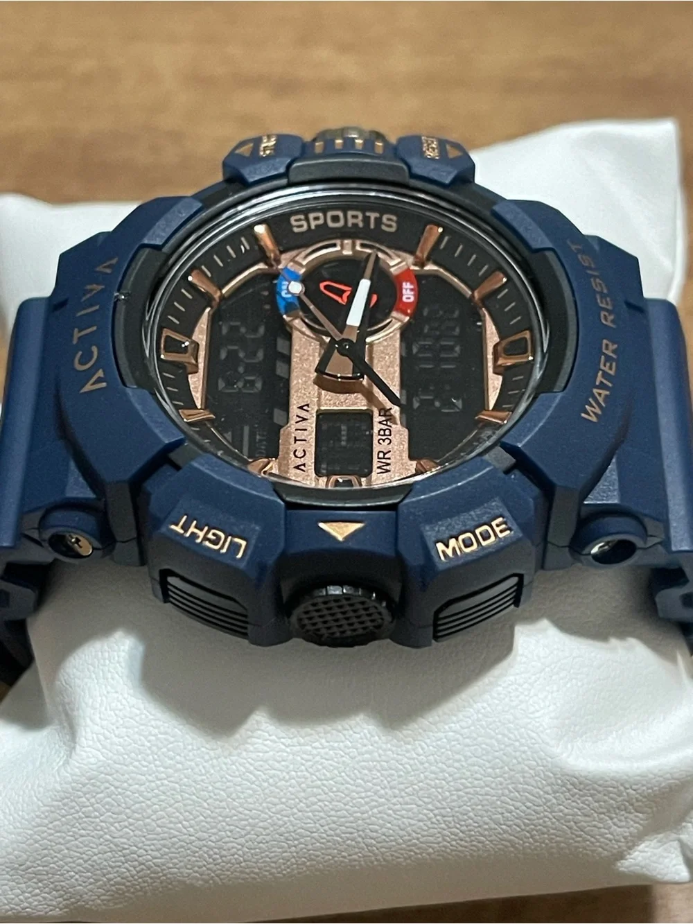 Activa Vord X Invicta Analog Digital Men's Watch - 49mm, Blue (ACW8043-003) new